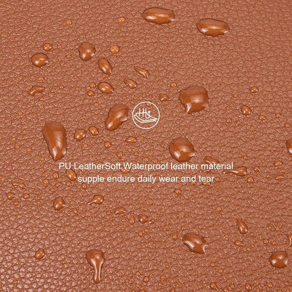 Leather Crossbody Bag for Women Adjustable Strap Chic Travel Purse - Picture 5 of 7